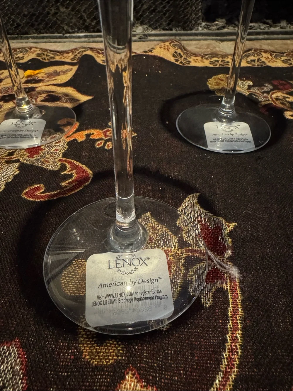 Lenox Clear Crystal Wine Glasses - Clear